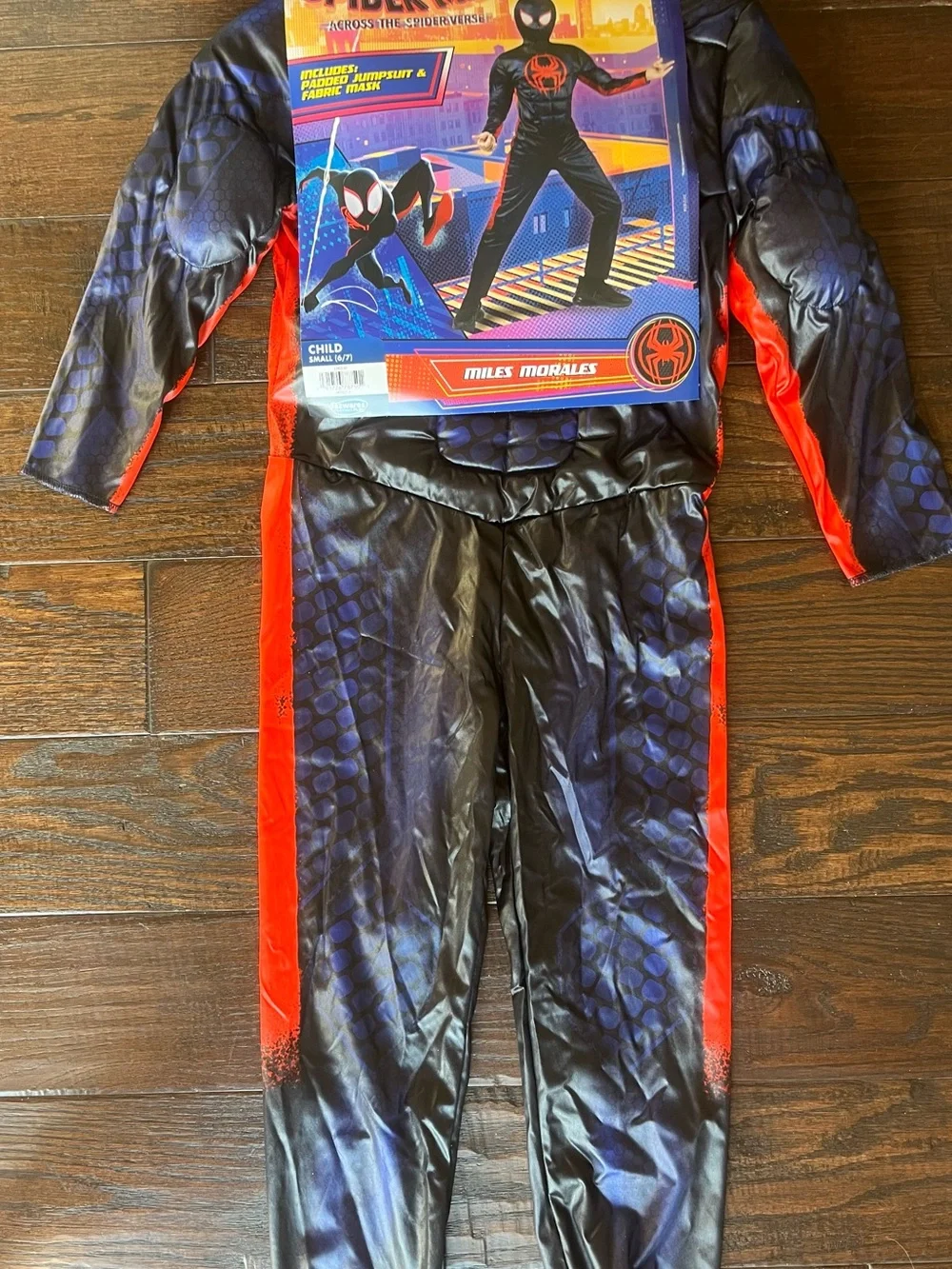 Marvel Miles Morales Spider-Man Costume - Black & Red
